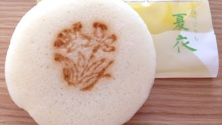 エゾカンゾウの焼印